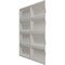 Ekena Millwork 19 5/8in. W x 19 5/8in. H Robin EnduraWall Decorative 3D Wall Panel Covers 2.67 Sq. Ft. WP20X20RBGBW - alternate 2